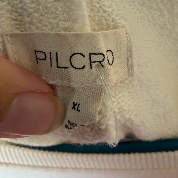 Anthropologie Pilcro Embroidered “Shimmer” Sweatshirt - Picture 4 of 5